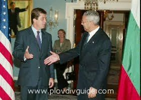 Der bulgarische Staatsprдsident zu Besuch in den USA