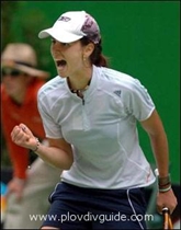 The Plovdiv girl Tsvetana Pironkova made a sensation at the Australia Open Tennis Championship