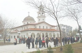 The new church in the Trakia residential area