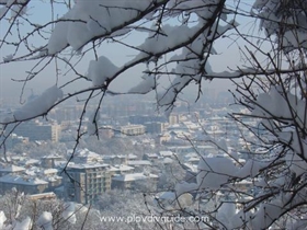  Ако днес сте в снежния (все още) Пловдив...